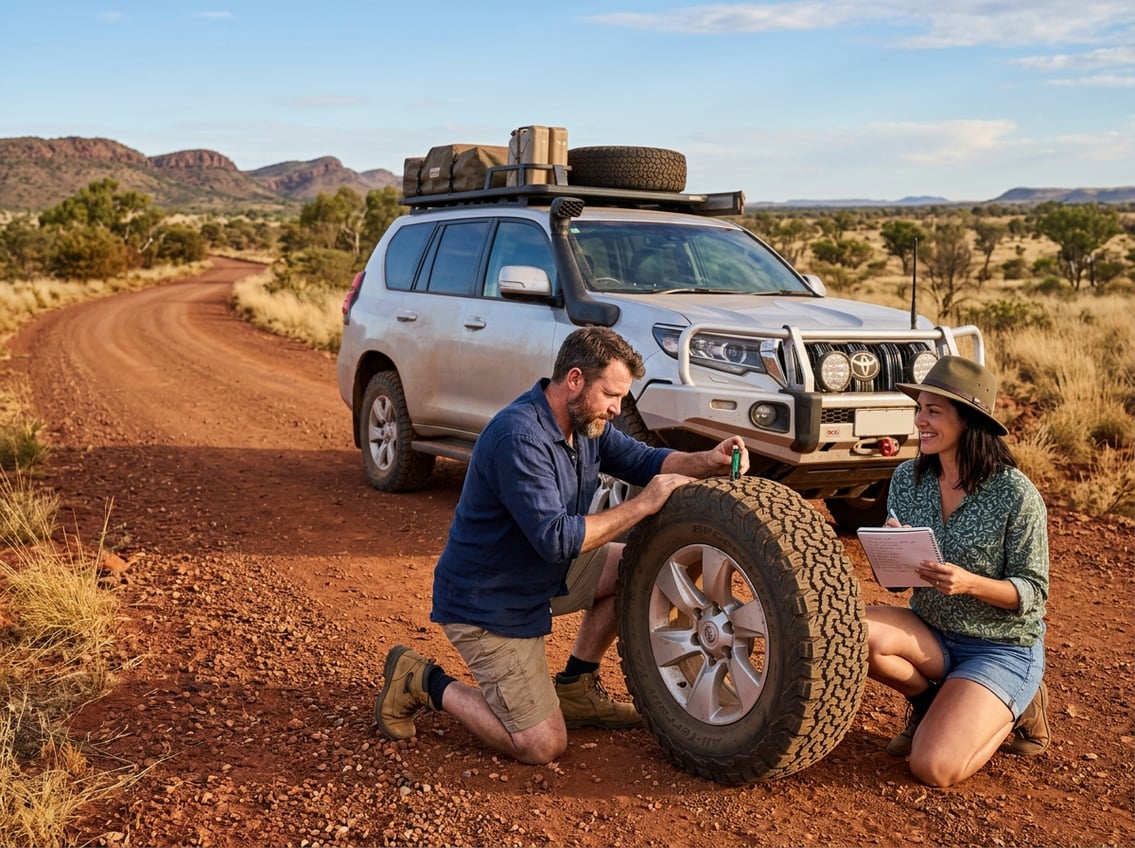 Sådan vælger du dæk til roadtrip i Australien